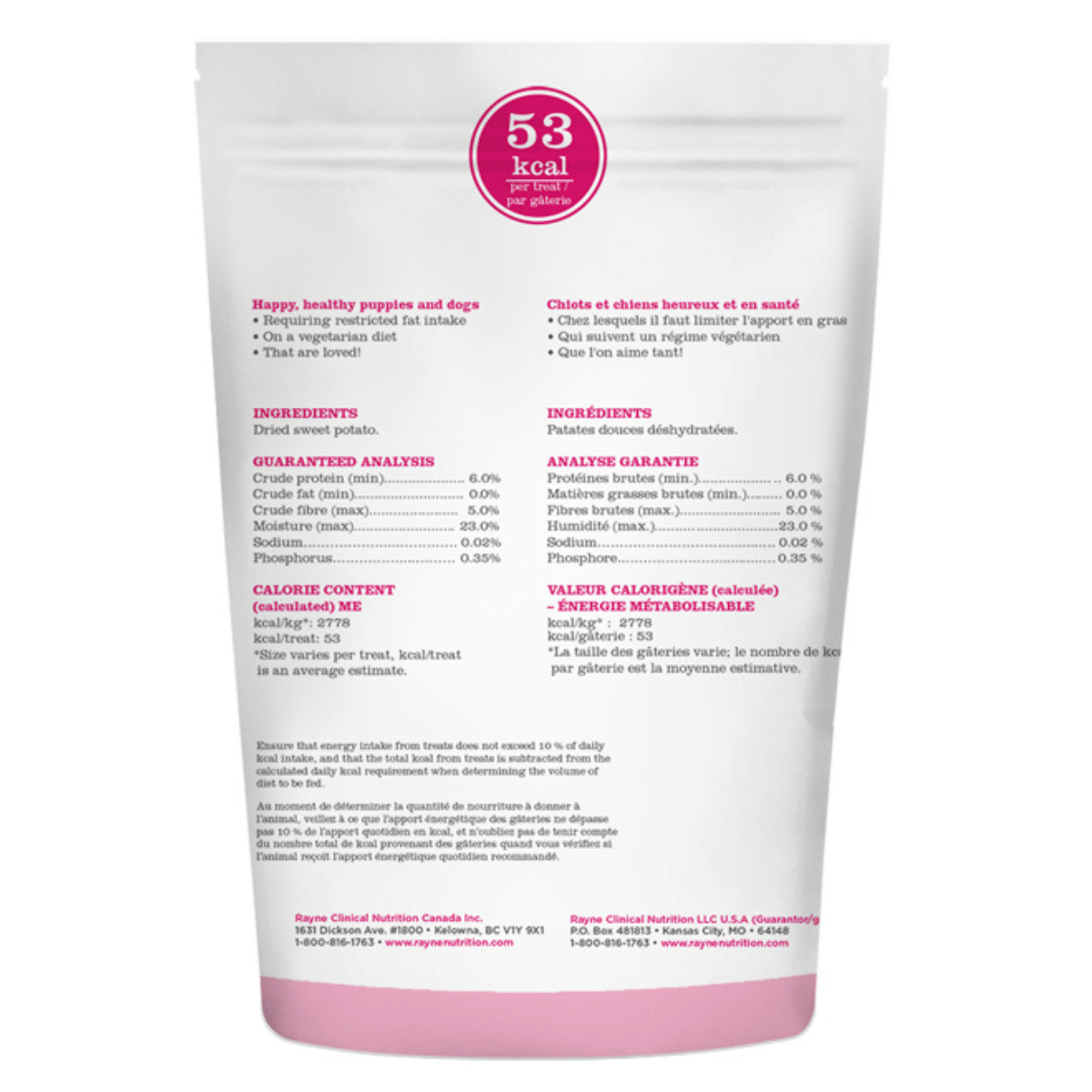 Sweet Potato Chew Treats For Dogs