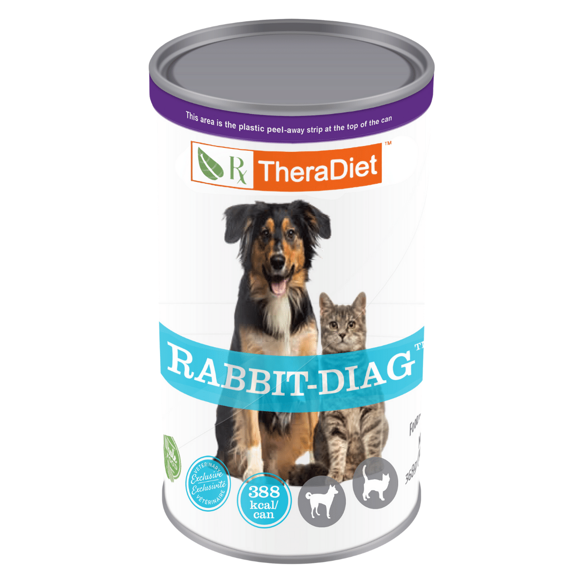Rabbit-DIAG Canned Paté For Dogs And Cats